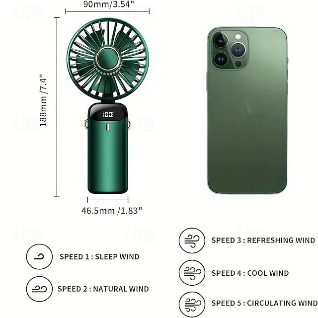 Mini Portable Fan مروحة صغيرة محمولة